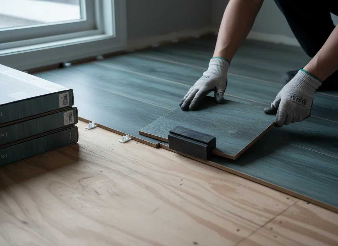 Luxury Vinyl Plank Installation company in Preemption, IL
